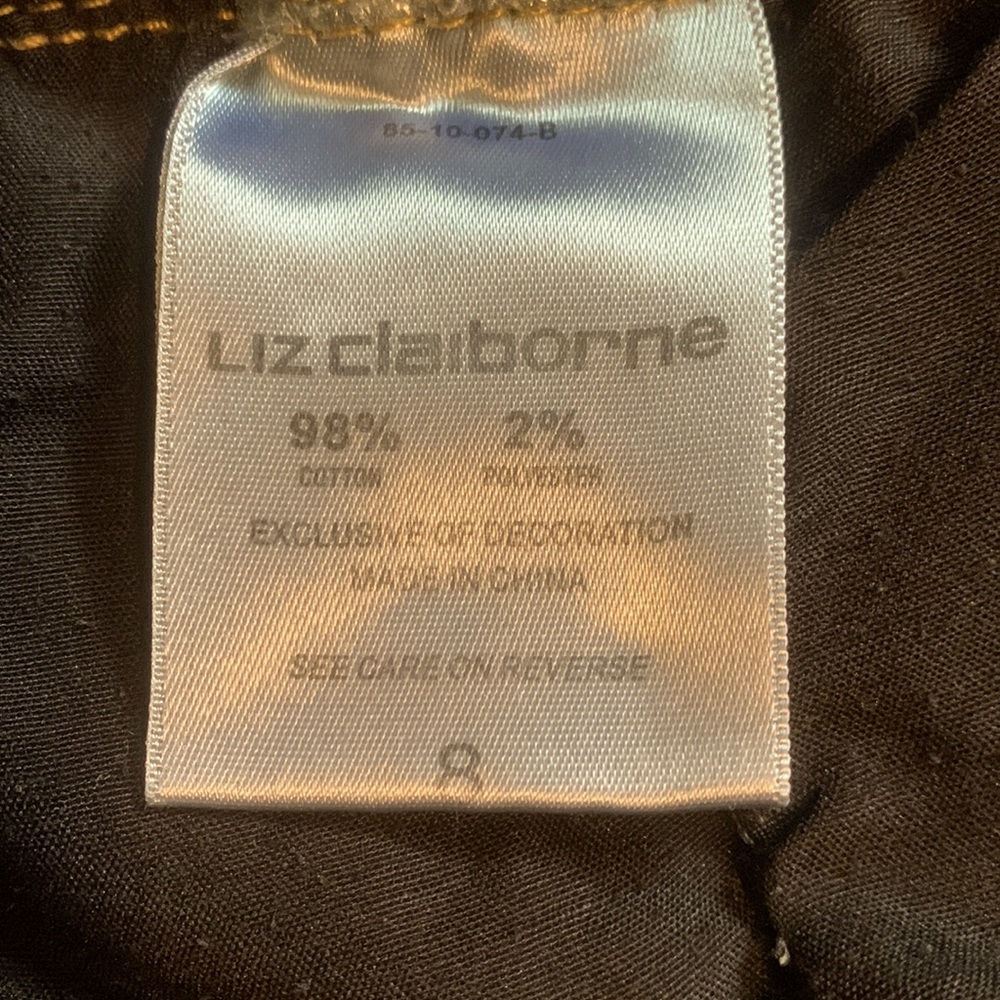 Liz Claiborne Vintage Denim Jeans - Picture 6 of 7